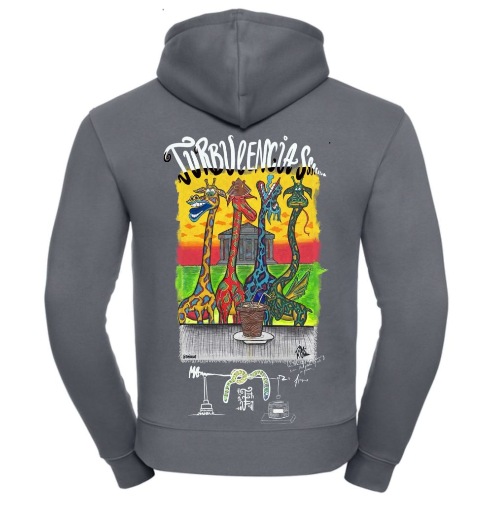 Artes De Mandala De Cabeza De Jirafa Aisladas En Camiseta Negra Y