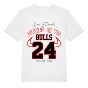 Camiseta "Running of the bulls" Hombre Txema Sanz