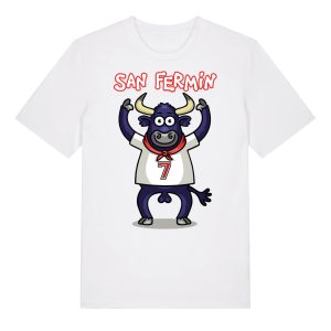 Camiseta "San Fermín 7" Hombre Txema Sanz
