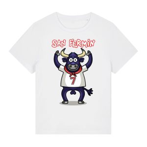 Camiseta "San Fermín 7" Mujer Txema Sanz